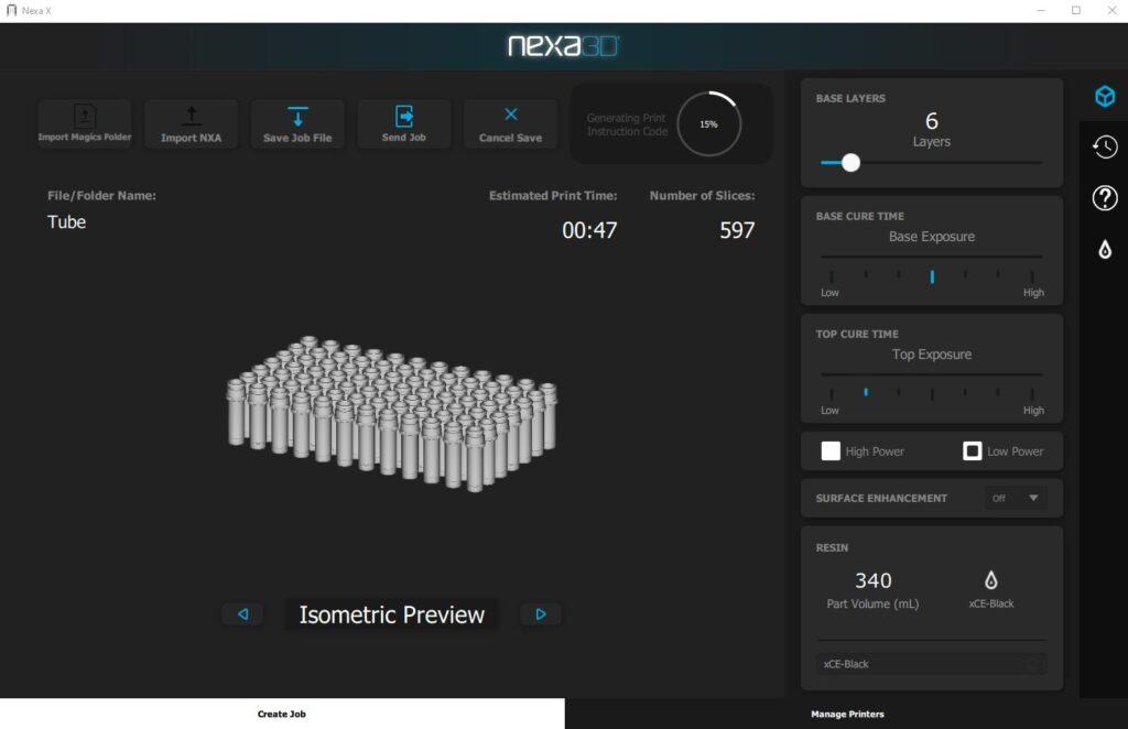 Software Design of Optimized Printed Part