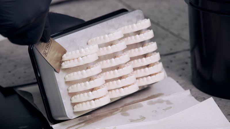 Various KeyModel Ultra Teeth Molds