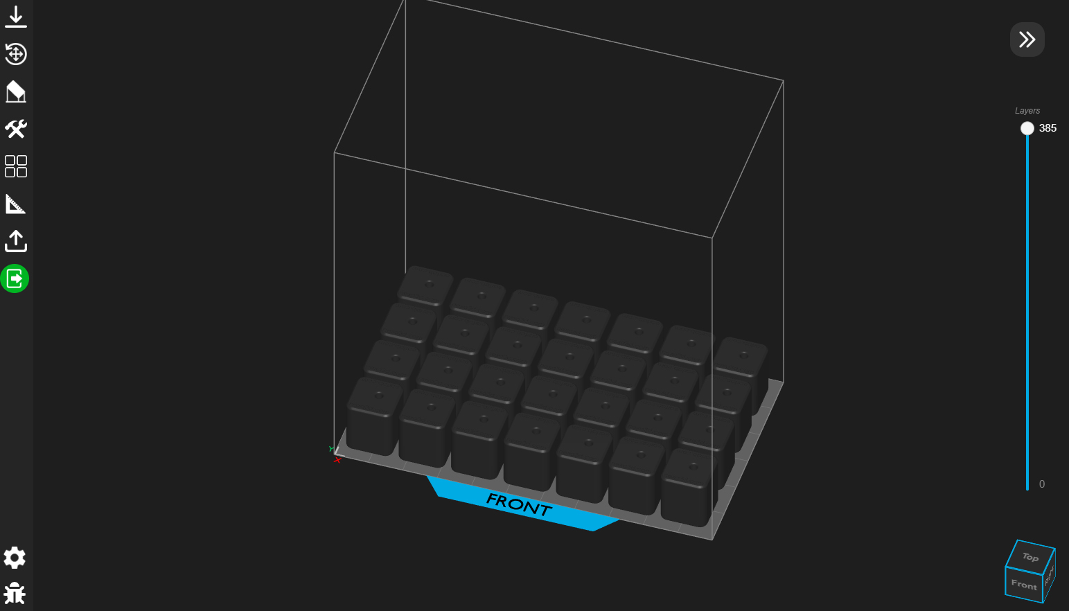 earfab XiP Desktop 3D Printer Build Plate