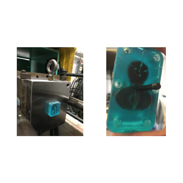 Flip Cap Freeform Injection Molding