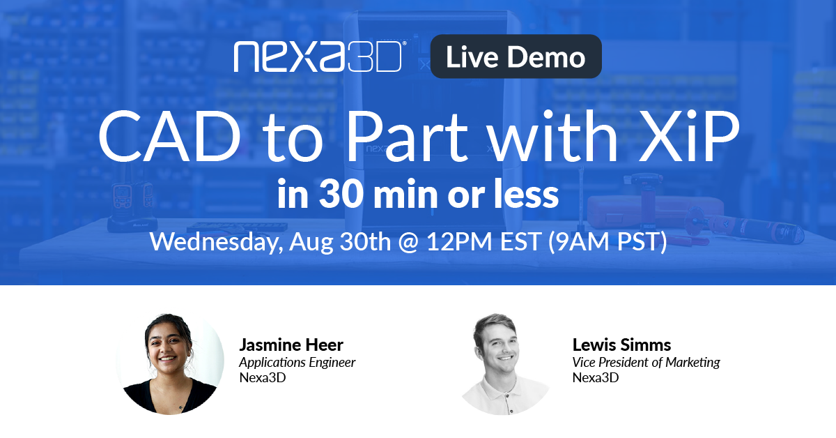 CAD to Part Webinar