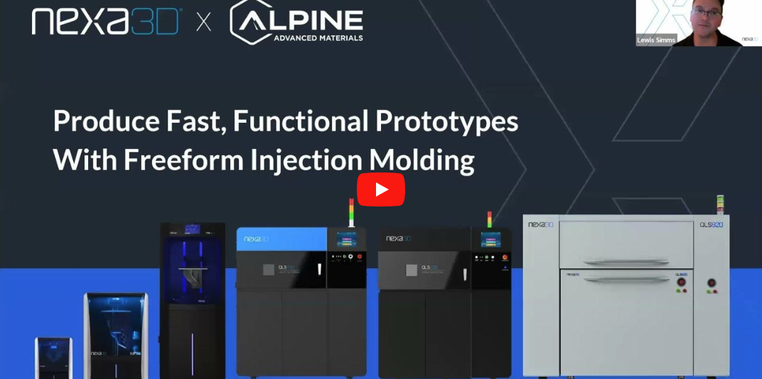 Produce Fast, Functional Prototypes with Freeform Injection Molding Webinar